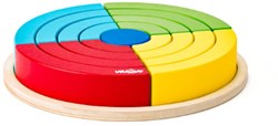 Woody Rainbow stacking circles wooden toy motor skills colors