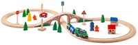 Woody Woody train set with elec. loco in barrel
