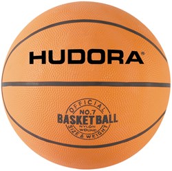 Hudora basketball rubber 24 cm - Kids toy sports ball multicolor