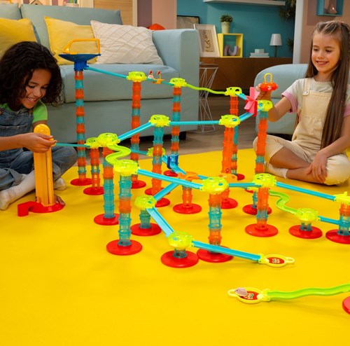Jumbo marble run Racing Rabbits starter set toy for ages 3 and up-2