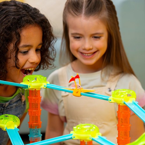 Jumbo marble run Racing Rabbits starter set toy for ages 3 and up