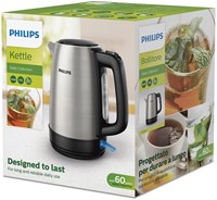 Philips kettle Daily HD9350/90 - stainless steel - 1.7L - fast boiling-2