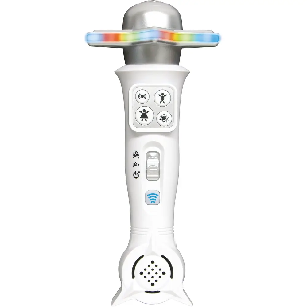 Vedes wireless karaoke microphone with voice changer and light effects