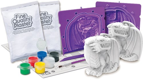 4M Pour And Paint 3D Dragons - French-3