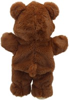 The Puppet Company cuddly bear - walking hand puppet made from recycled material
