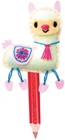 Avenir pencil topper llama - colorful topper for kids pencils