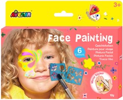 Avenir face paint coral chest - creative face art set for kids