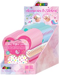 Avenir creative set ring and nail stickers bracelet tattoos kids