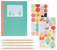 Petit Collage stationery set - creative animal stationery set for kids-3