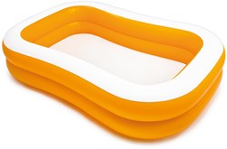 Intex inflatable pool Mandarin 229x147x46cm family pool