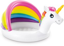 Intex unicorn pool - inflatable kids pool 127x102x69cm