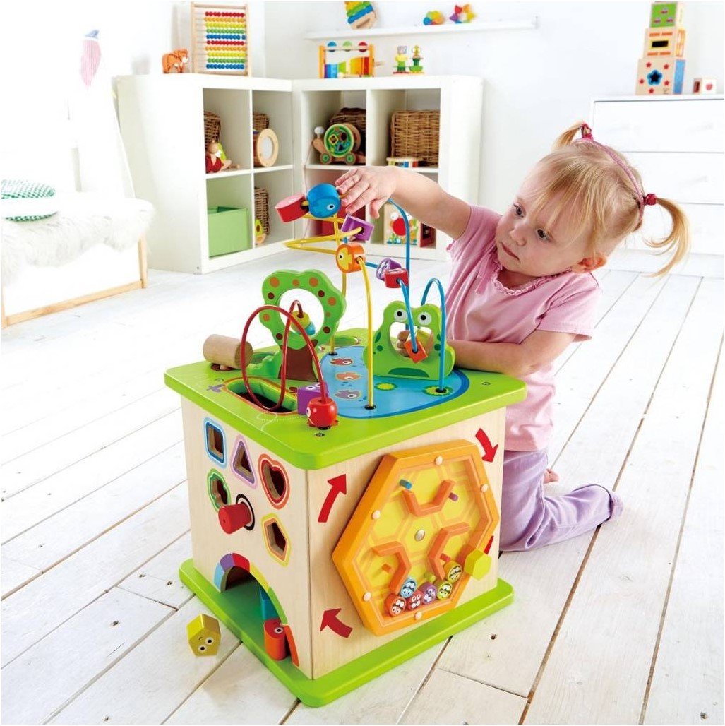 Hape Country Critters Play Cube
