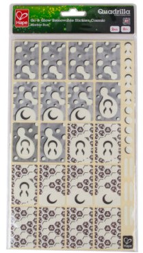 Hape marble run stickers glow in the dark - Cosmic decoration-2