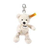 Steiff plush keychain teddy bear Lotte white - 12 cm accessory
