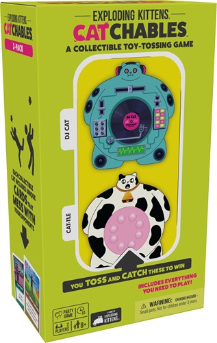 Asmodee card game Exploding Kittens Catchables DJ Kat & Koekat expansion