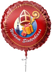 Folie Ballon Welkom Sinterklaas