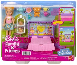 Barbie doll Chelsea tea party picnic playset with accessories