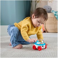 Fisher-Price Popcorn Machine Push Vehicle for Toddlers with Sound-3