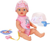 BABY born baby doll Lena 36cm with soft body and realistic play functions-3