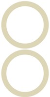 SIGG Sealing Rings water bottle silicone accessories white 2 pieces-3