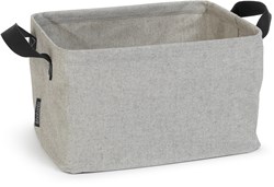 Brabantia foldable laundry basket grey 35L - durable fabric basket