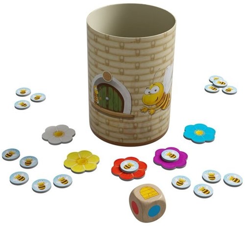 Haba !!! Spel - Dobbelbeker - Bella Bee (NL = F 2010885002 - DE 2010885001) (DE/E/F/NL/IT/ES)