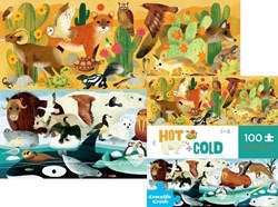 Crocodile Creek animal puzzle - 100 pieces - educational toy for kids