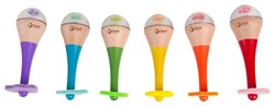 Classic World Houten Regenboog Maracas