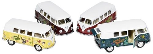 Goki Volkswagen bus toy car metal 1:32 - classic model-2