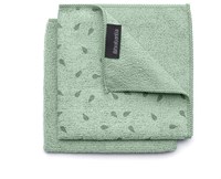Brabantia microfiber cloths jade green cleaning cloths set of 2-3