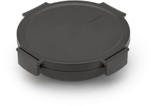 Brabantia lunch bowl 1L dark grey - reusable lunch container plastic