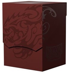 Asmodee deck box Dragon Shield Blood Red card storage TCG