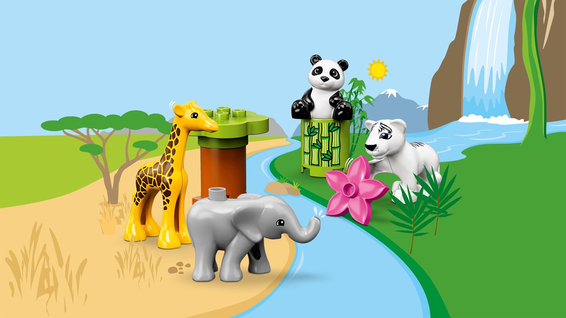 lego duplo 10904 baby animals