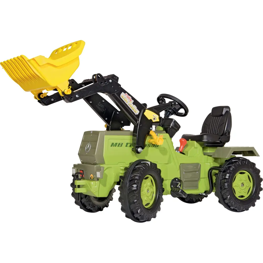 Rolly Toys pedal tractor MB-Trac 1500 with loader - toy tractor green