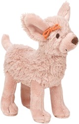 Happy Horse cuddly dog Dana pink plush - baby toy cuddle