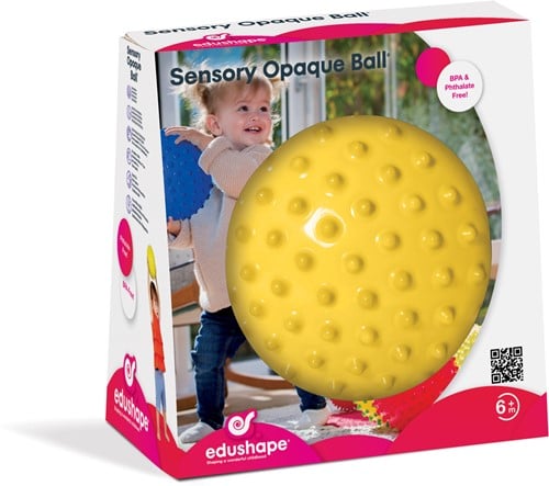 Edushape The Original Sensory Ball Yellow - 18 cm-2