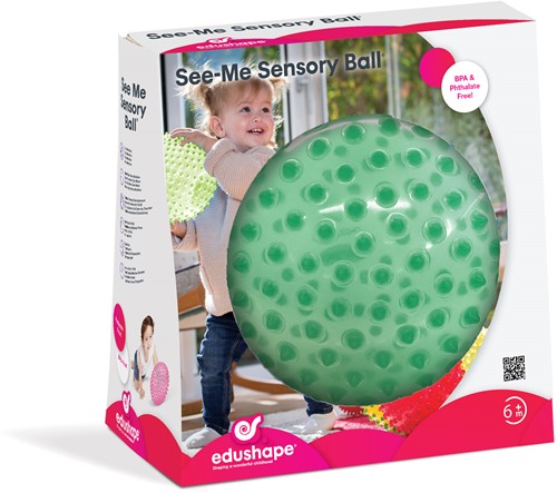 Edushape The Original Sensory Ball See Me Green - 18 cm-2