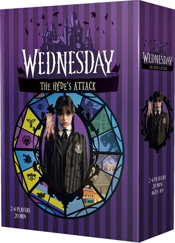 Asmodee board game Wednesday Nevermore Mystery Hyde's Attack 2-4 players-2