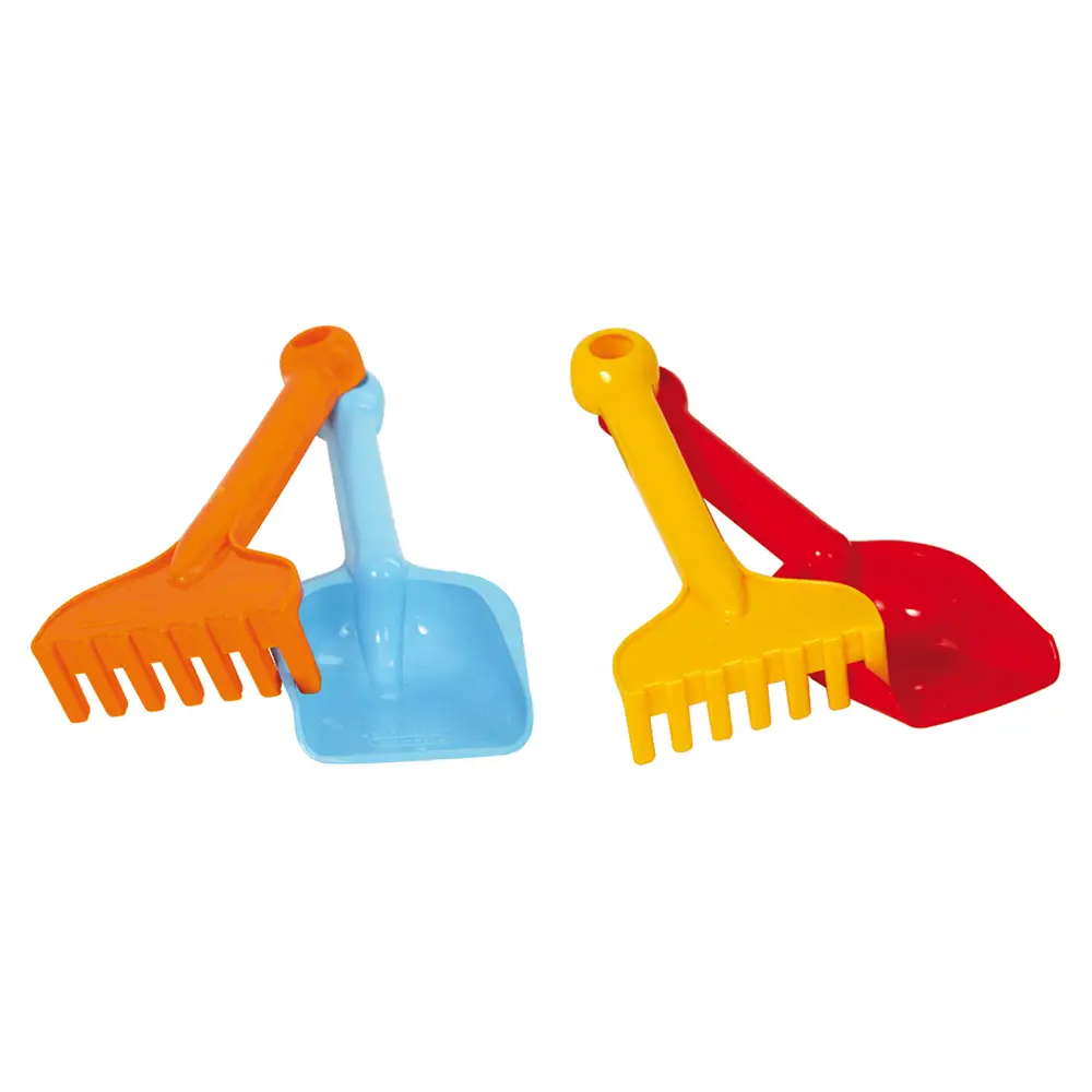 Gowi toy set shovel and rake 22cm beach sand