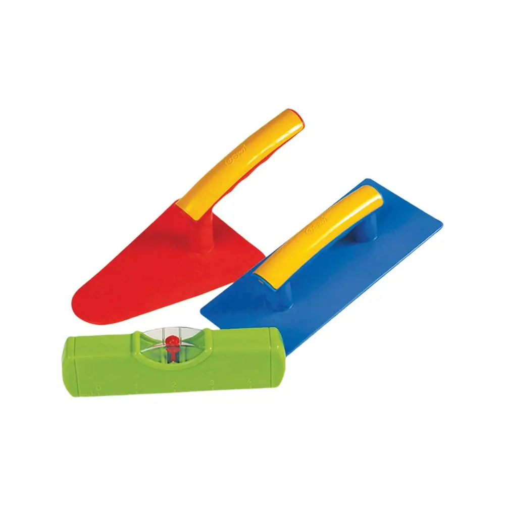 Gowi construction toy Maurergarnitur 3-piece with spirit level