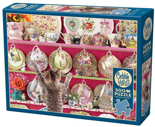 Cobble Hill jigsaw puzzle High Tea High Jinks - 500 piece puzzle-3