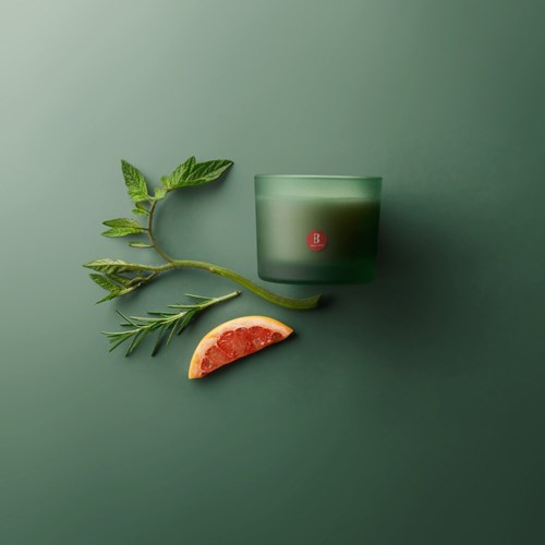 Bolsius scented candle True Joy Botanic Freshness fragrance glass with cork 66/83-2