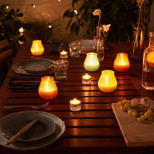Bolsius citronella candle Olympic green - outdoor citronella scented candle-2