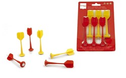 SCRATCH Magnetic Darts - Set Red-Yellow