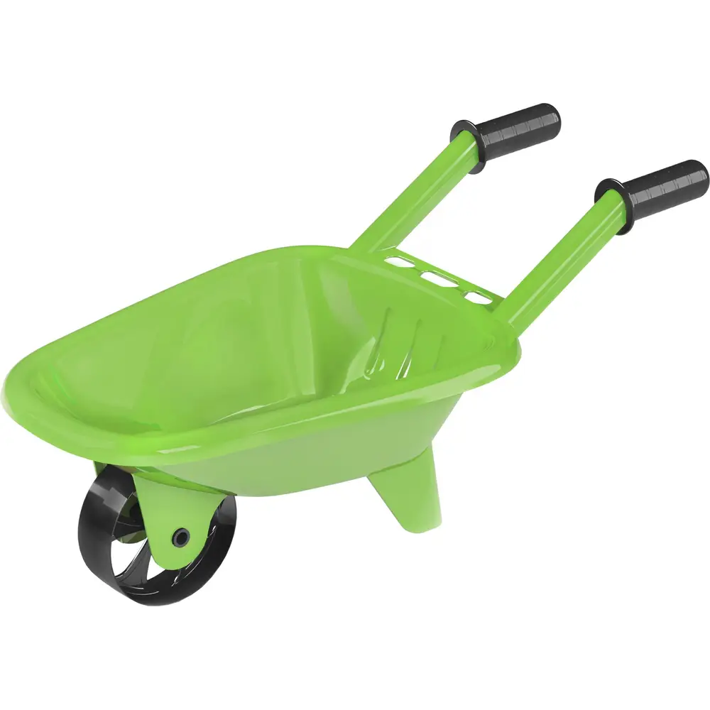 Vedes toy wheelbarrow green outdoor fun for children
