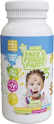 Face & Fingerpaint bottle white 250ml kids paint face paint carnival