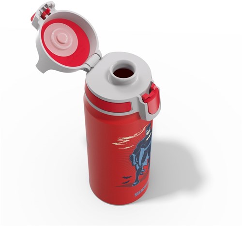 SIGG Batman kids water bottle - 0.6L aluminium red