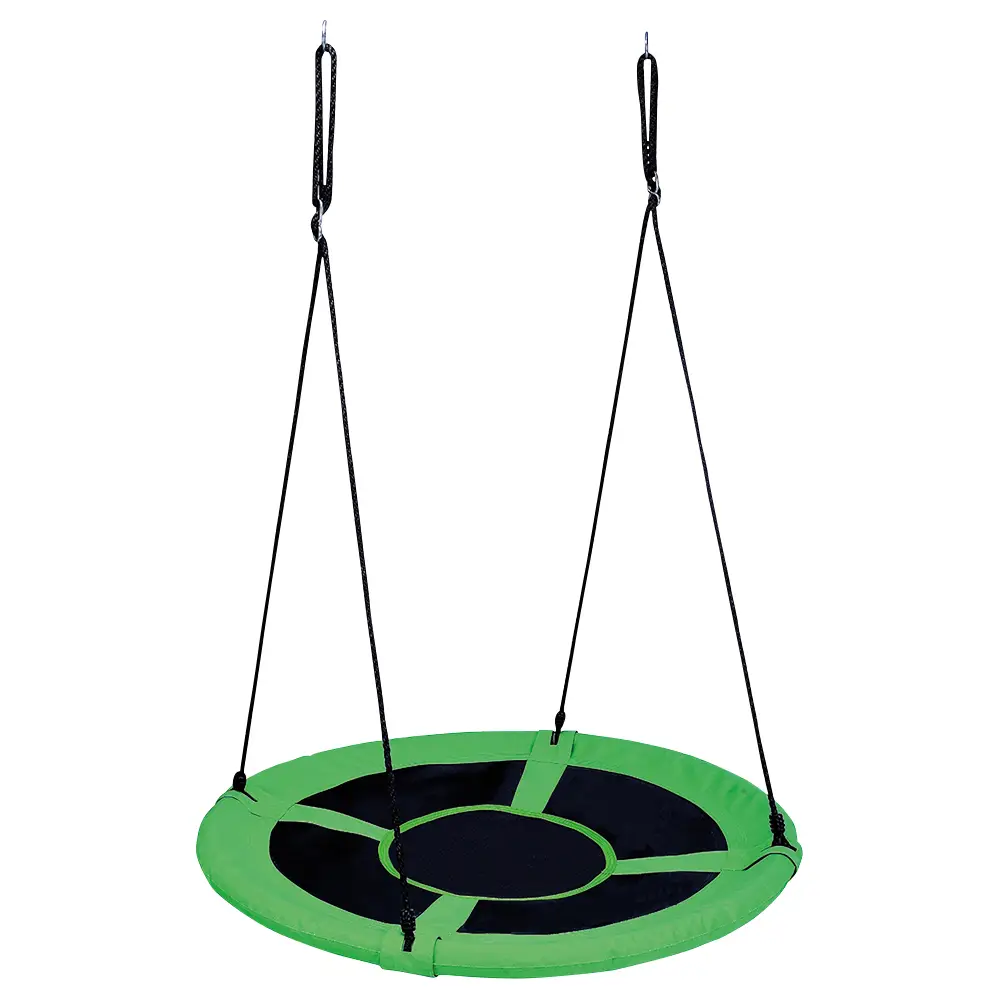 Vedes nest swing outdoor green 110cm adjustable ropes