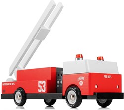Candylab wooden toy car fire truck Americana Engine 53 multicolor