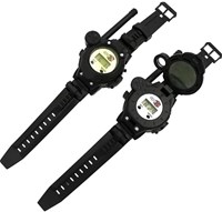 OttoSimon walkie talkie watches spy toy black 60 meter range-3